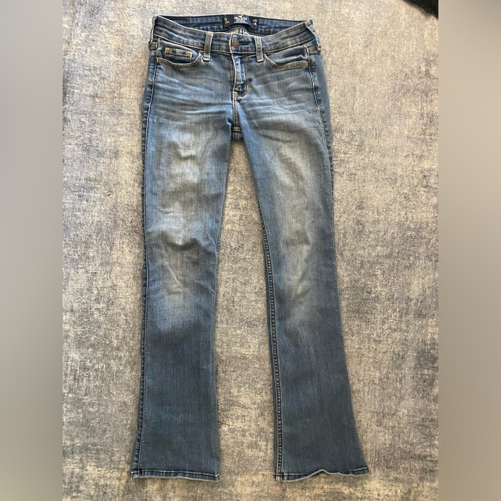Hollister Women's Boot Cut Jeans in Blue